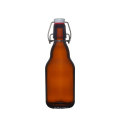 Amber Glass Beer Bottle